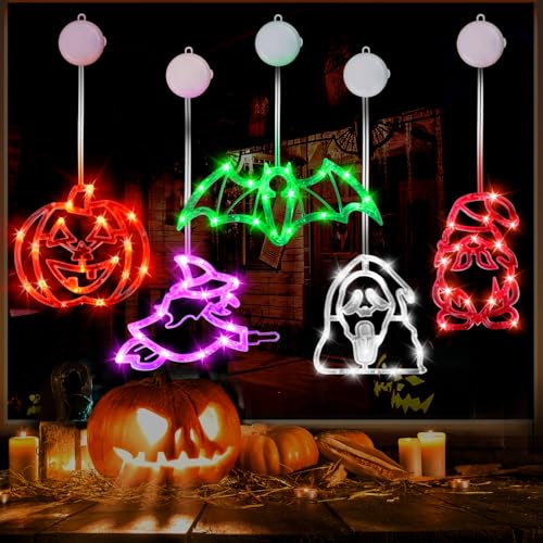 Spooky 5-Pack Battery Operated Halloween Lights
