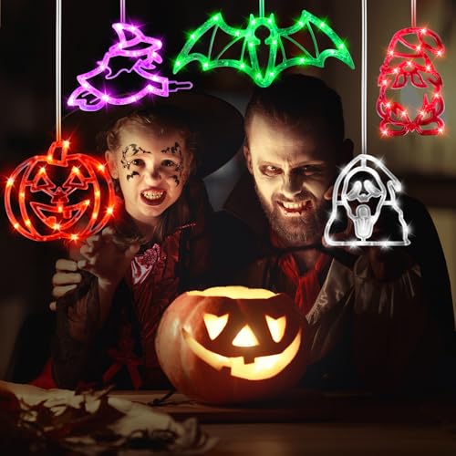 Halloween Indoor Lights - 5 Pack Spooky Decor