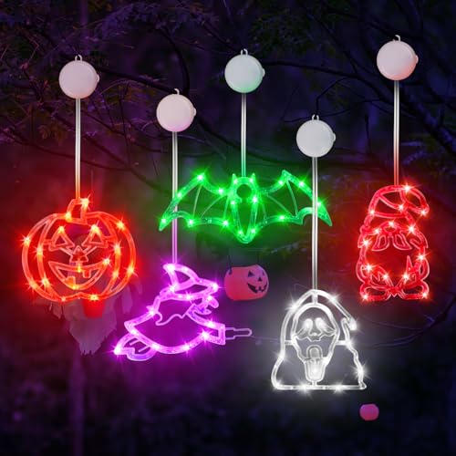 Halloween Indoor Lights - 5 Pack Spooky Decor