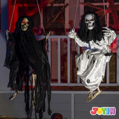 Hanging Ghosts & Grim Reaper Halloween Decorations Sets