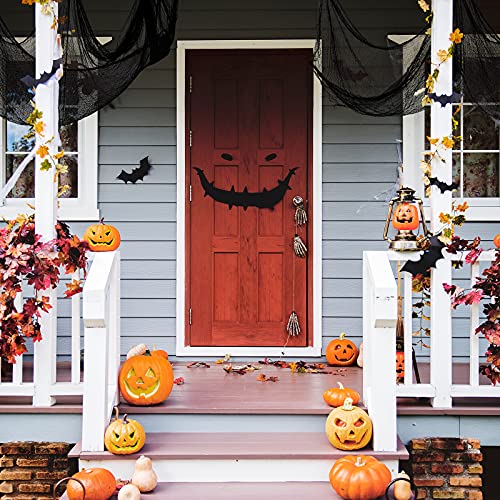 5-Pack 30"x72" Black Creepy Halloween Cloth