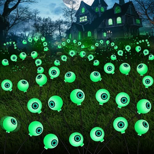 Spooky 2-Pack LED Eyeball Lights for Halloween