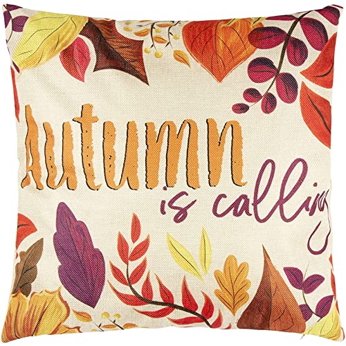 Thanksgiving Throw Pillow Covers – Set of 4