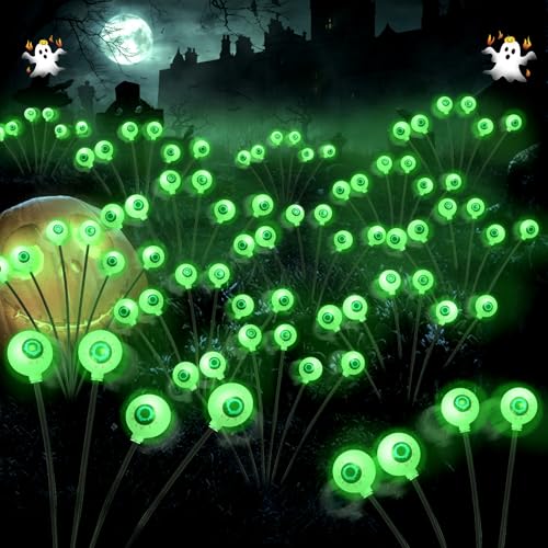 Solar Scary Eyeball Lights - 4 Pack