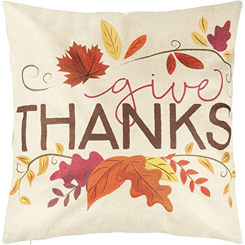 Thanksgiving Throw Pillow Covers – Set of 4