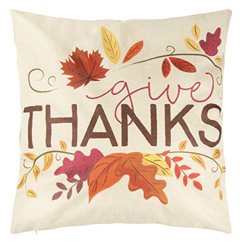 Thanksgiving Throw Pillow Covers – Set of 4