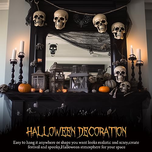 6 Pcs Spooky Halloween Gauze Decorations for Home