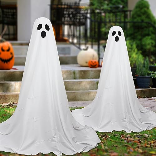 Spooky Ghost Outdoor Halloween Decorations with Lights