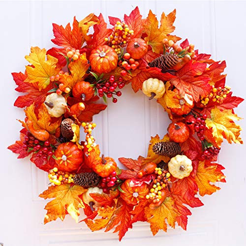 50 PCS Thanksgiving Artificial Pumpkins and Fall Decor