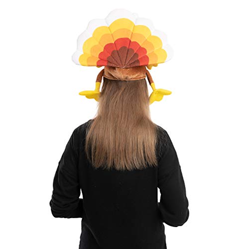 Silly Thanksgiving Turkey Sitting Hats - 2 Pack