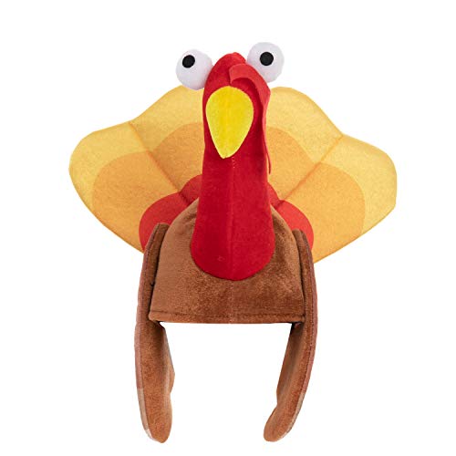 Silly Thanksgiving Turkey Hat Set for Parties