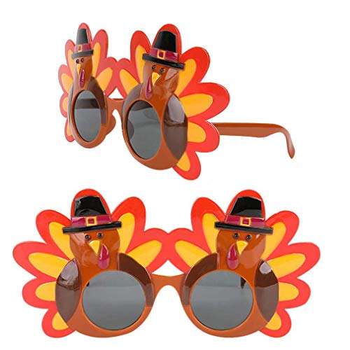 Thanksgiving Turkey Sunglasses Props - 2 Pack