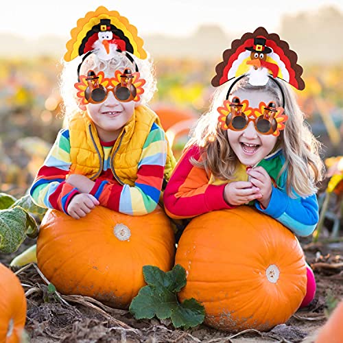 Thanksgiving Turkey Sunglasses Props - 2 Pack