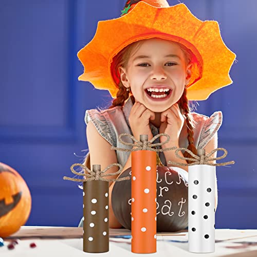 Wooden Fall Thanksgiving Tiered Tray Decorations Set