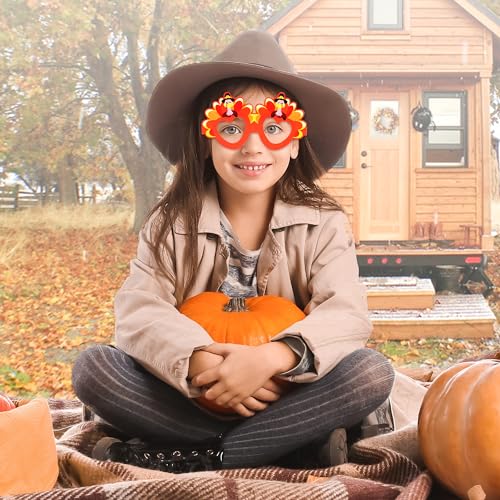 Thanksgiving 16-Piece Headband and Glasses Set
