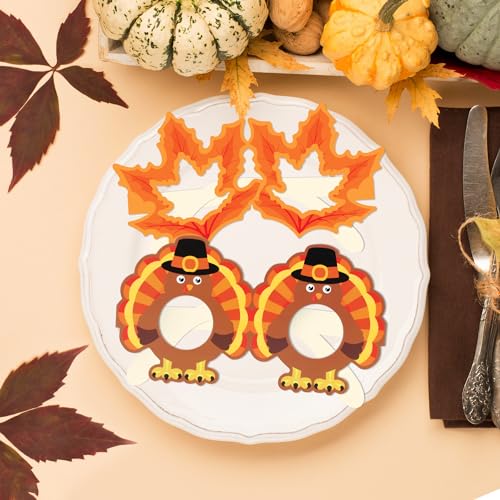 Thanksgiving 16-Piece Headband and Glasses Set