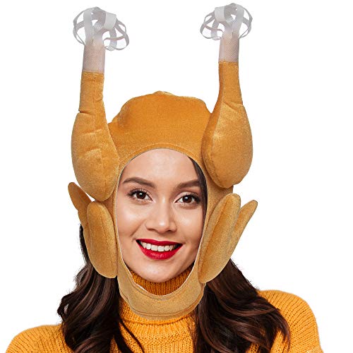 Turkey Hats for Adults - Pack of 3