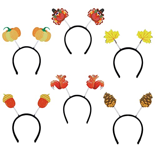 Thanksgiving Head Boppers - Pumpkins and Leaves Set