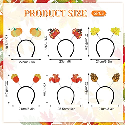 Thanksgiving Head Boppers - Pumpkins and Leaves Set