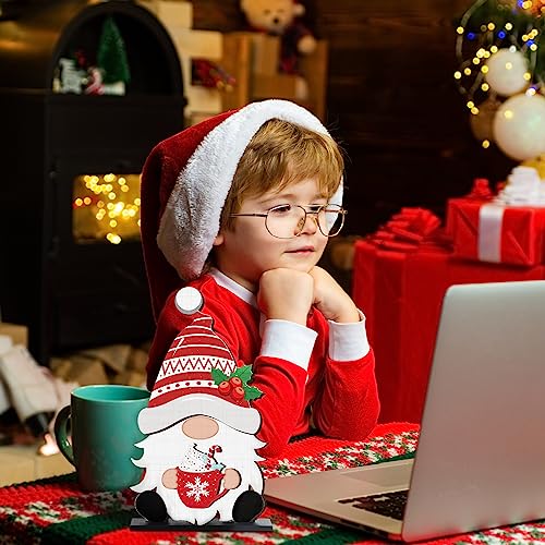 Interchangeable Wooden Gnome Holiday Decor Set