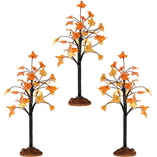 Miniature Faux Maple Trees for Fall Decor