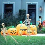 36" Realistic Movable Skeleton Halloween Decoration