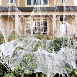 900 sqft Spider Web Halloween Decorations with Spiders