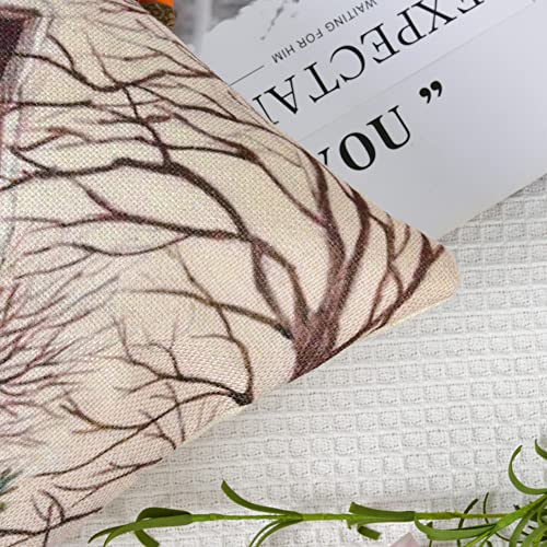 Set of 4 Christmas Pillow Covers 18 x 18