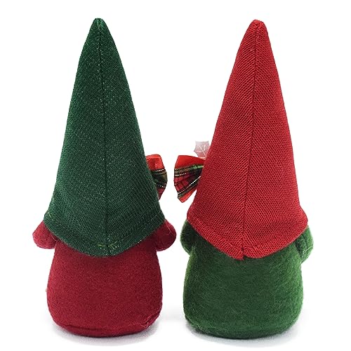 Handmade Christmas Gnomes with Gingerbread Ornaments
