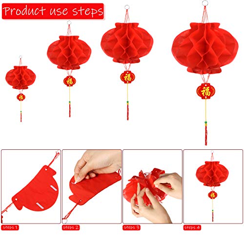 47 Pcs Lunar New Year Decorations 2024 Set