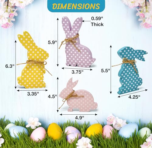 Pastel Bunny Table Centerpieces for Spring Decor
