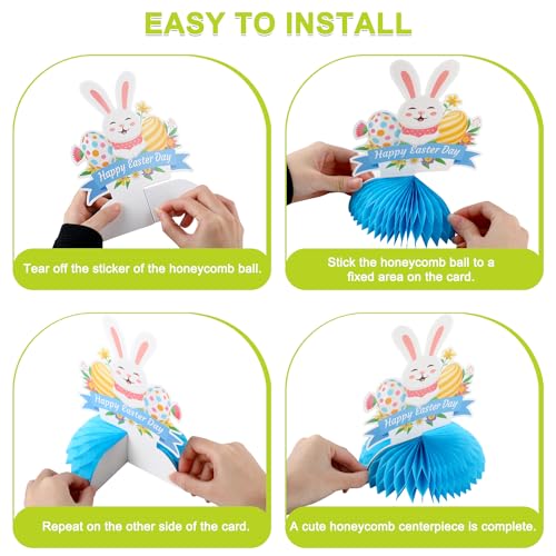 Happy Easter Banner & Bunny Garland Decorations