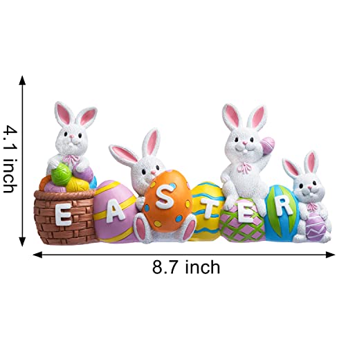 Easter Bunny and Egg Tabletop Centerpiece Decor