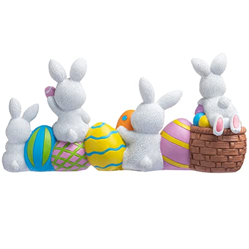 Easter Bunny and Egg Tabletop Centerpiece Decor