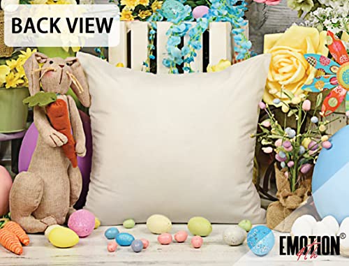 Easter Throw Pillow Covers Set of 4