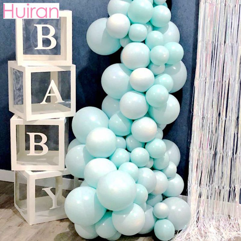 Clear Baby Shower Box for First Birthday Decor