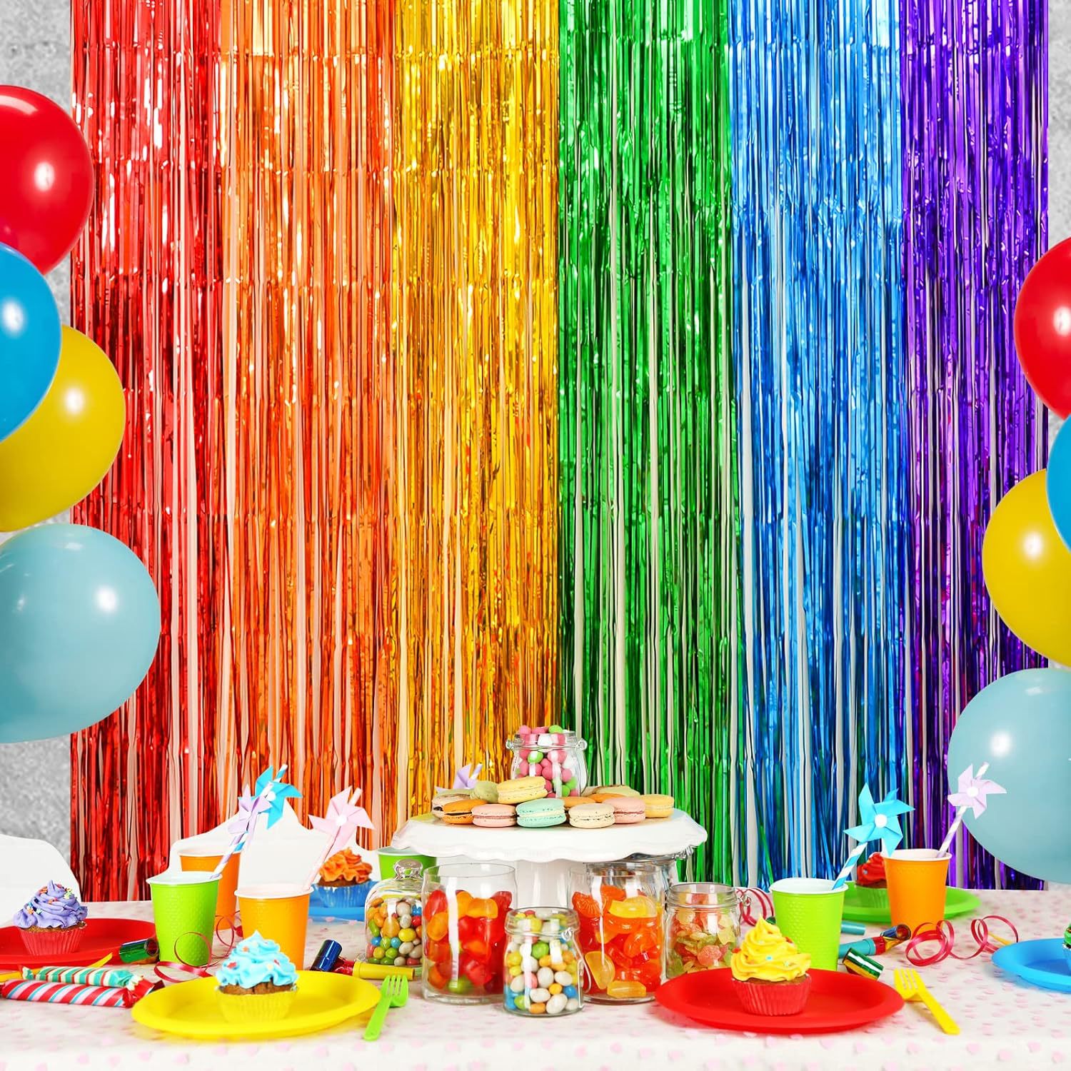 Rain Silk Curtain for Celebrations and Events