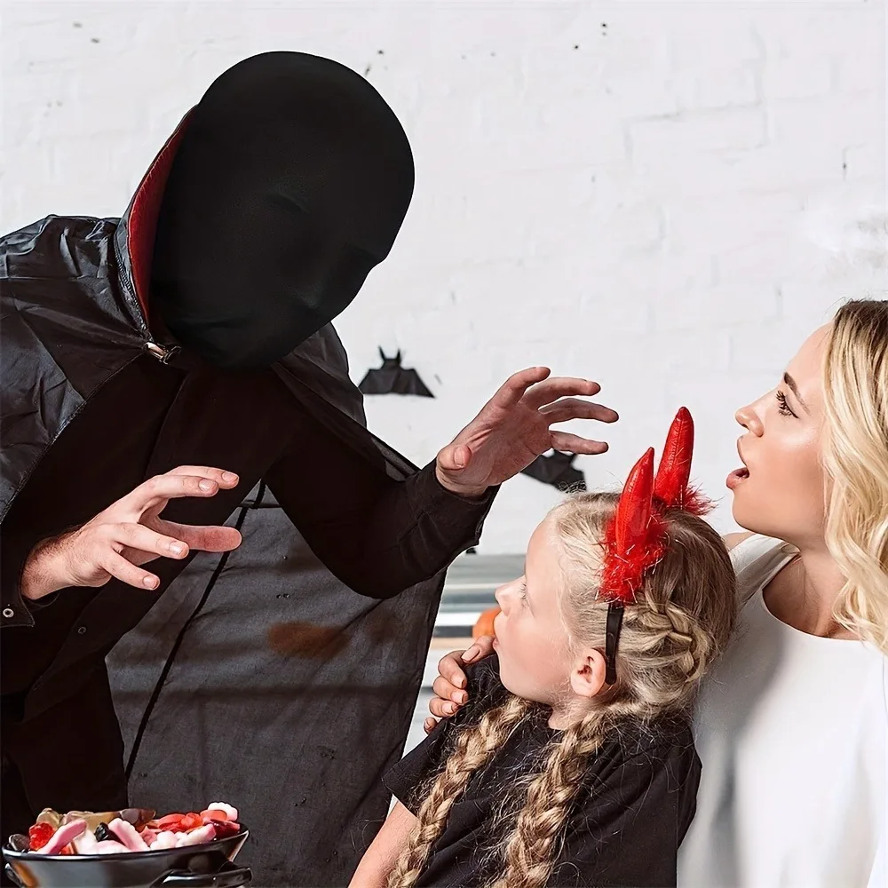 Spandex Ghost Mask Halloween Costume Accessory