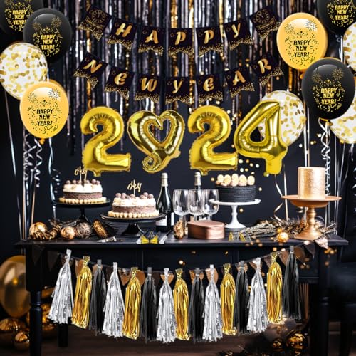 2024 New Year's Eve Party Decorations Pack