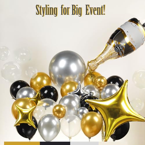 Champagne Balloon Garland Kit for Celebrations 147pcs