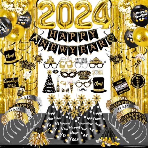 New Year's Eve Party Supplies Kit for 20