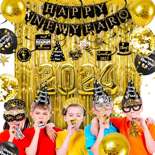 New Year's Eve Party Supplies Kit for 20