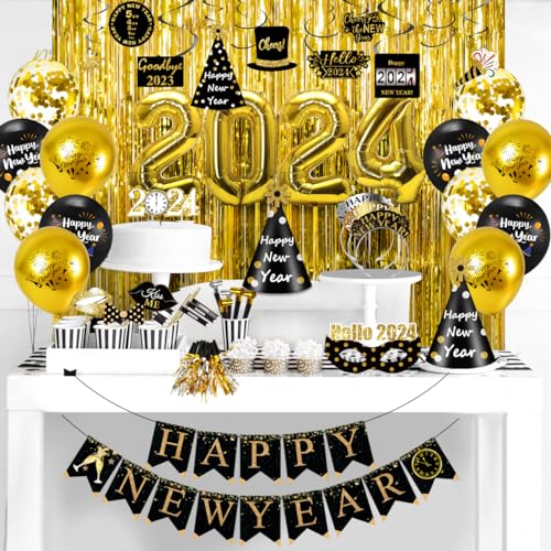 New Year's Eve Party Supplies Kit for 20