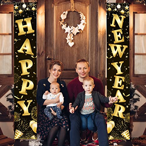 Extra Large Happy New Year Door Banner