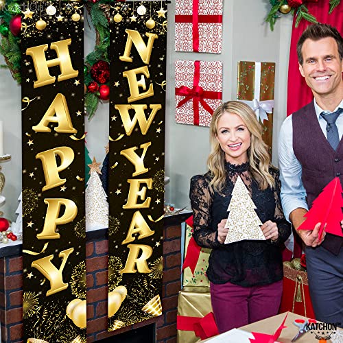 Extra Large Happy New Year Door Banner