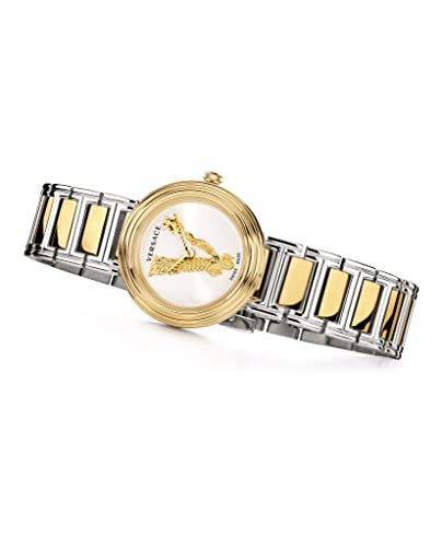 Versace Virtus Mini Two-Tone Luxury Watch