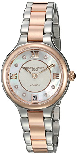 Women's Two Tone Automatic Analog Watch by Frederique Constant