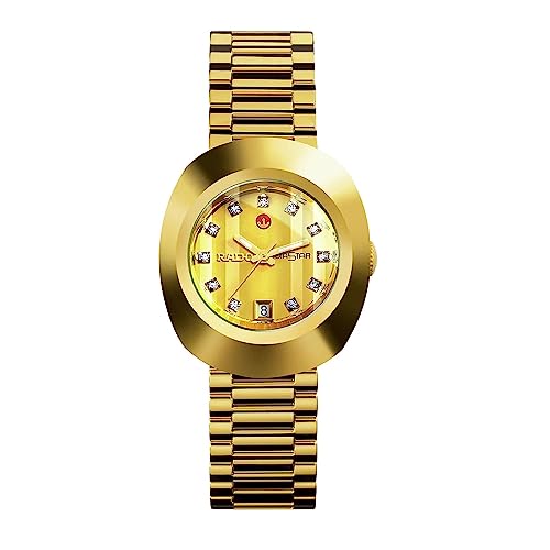 Rado DiaStar Mens Swiss Gold Watch