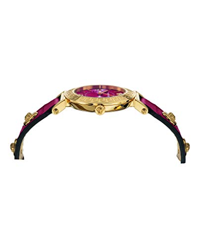 Versace Womens Red 35 mm Tribute Watch VEVG00620