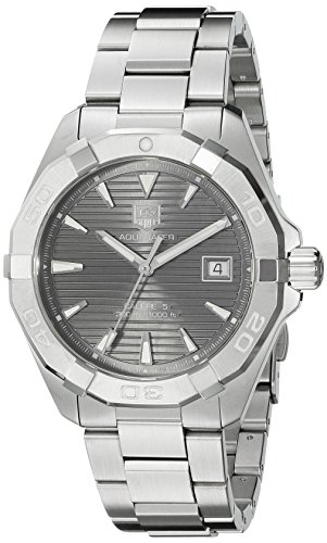 TAG Heuer Swiss-Automatic Aquaracracer Silver Watch